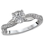 LaVie Classic Semi-Mount Diamond Ring 115441-RD075