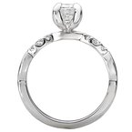 LaVie Classic Semi-Mount Diamond Ring 115465-RD075