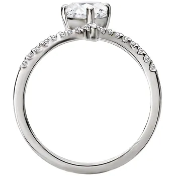 Diamond Semi-Mount Engagement Ring 160071-PS100