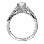 LaVie 14KW LV LEAF SHK SEMI-MT      D.08CTW, FIT 5.8MM RD,115155-W 115155-075