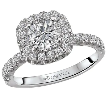 Halo Semi-Mount Diamond Ring 119148-CR100K