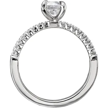 Classic Semi-Mount Diamond Ring 119166-EM100K