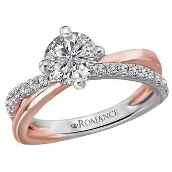 Classic Semi-Mount Diamond Ring 119241-RD100TRK