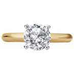 LaVie Solitaire Semi-Mount Diamond Ring 114000-4RD125TYS