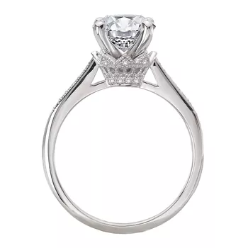 Art Deco Diamond Engagement Ring 160322-RD150