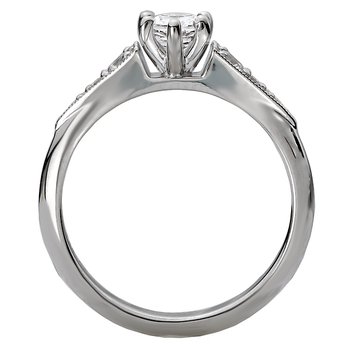 Classic Semi-Mount Diamond Ring 115467-PS075