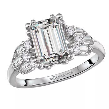 Semi-Mount Diamond Engagement Ring 160358-EM200