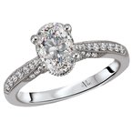 LaVie Classic Semi-Mount Diamond Ring 115428-OV100