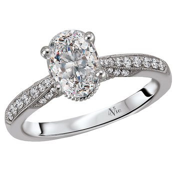 Classic Semi-Mount Diamond Ring 115428-OV100