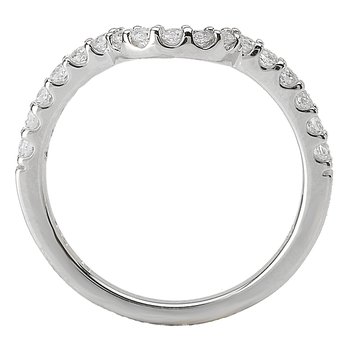 Curved Wedding Band 115114-100W