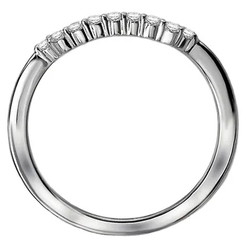 *** Lab Grown Diamond *** Diamond Wedding Band 160162-W1LG