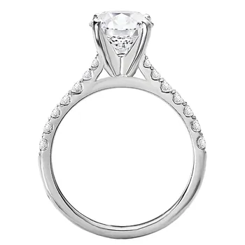 Classic Diamond Wedding Ring 160101-RD200
