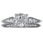 LaVie Classic Semi-Mount Diamond Ring 115433-RD100
