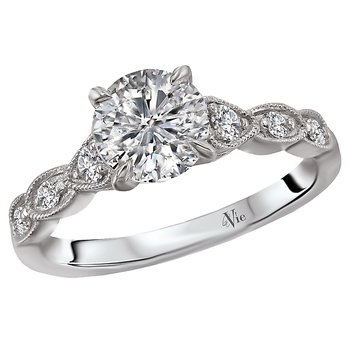 Classic Semi-Mount Diamond Ring 115430-RD100