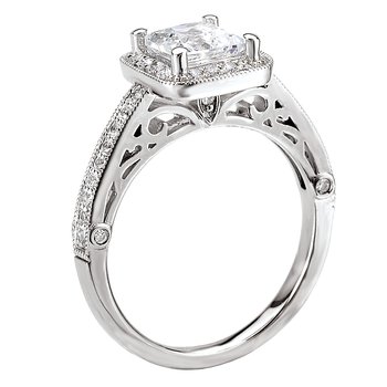Halo Semi-Mount Diamond Ring 115073-100