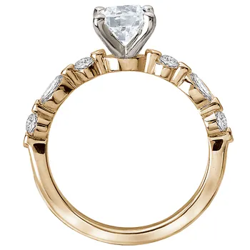 Classic Semi-Mount Diamond Ring 160020-OV100Y