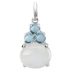 Eleganza Ladies Gemstone Pendant 844066