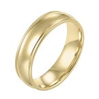 Goldman Wedding Band 01-LDMIR-G