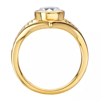 Split Shank Semi-Mount Diamond Engagement Ring 160312-PS200Y