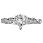 LaVie Classic Semi-Mount Diamond Ring 115479-PS075