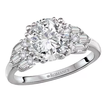 Semi-Mount Diamond Engagement Ring 160358-RD200
