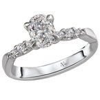 LaVie Classic Semi-Mount Diamond Ring 115465-OV075