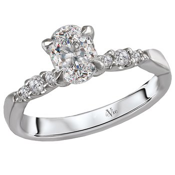 Classic Semi-Mount Diamond Ring 115465-OV075