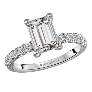 Semi-Mount Diamond Engagement Ring 160215-EM200PT