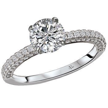 Classic Semi-Mount Diamond Ring 115308-100