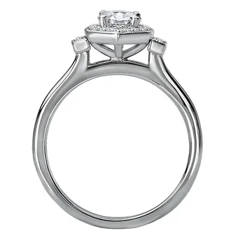 Semi-Mount Diamond Engagement Ring 160206-MQ100