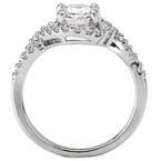 LaVie Halo Semi-Mount Diamond Ring 115142-100