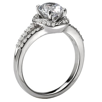 Split Shank Semi-Mount Diamond Ring 115227-100