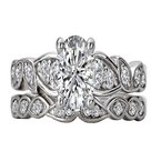 LaVie Classic Semi-Mount Diamond Ring 115479-RD075