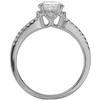Split Shank Semi-mount Diamond Ring 115325-100