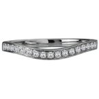 LaVie Curved Wedding Band 115312-100W