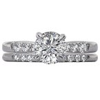 LaVie Classic Semi-Mount Diamond Ring 115432-RD100
