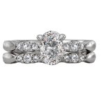 LaVie Classic Semi-Mount Diamond Ring 115465-OV075