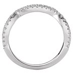 LaVie Curved Wedding Band 115406-100W