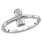 Eleganza Ladies Fashion Diamond Ring 711817-7