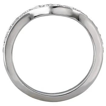 Curved Wedding Band 119191-WK