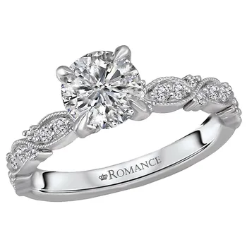 Infinity Semi-Mount Diamond Ring 119184-RD100K