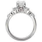 LaVie Classic Semi-Mount Diamond Ring 115468-OV075