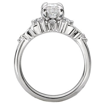 Classic Semi-Mount Diamond Ring 115468-OV075