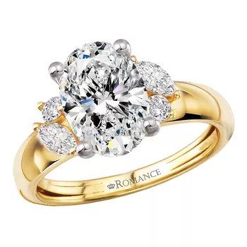 Semi-Mount Diamond Engagement Ring 160331-OV200Y