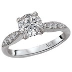 LaVie Classic Semi-Mount Diamond Ring 115429-RD100