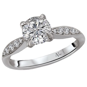 Classic Semi-Mount Diamond Ring 115429-RD100