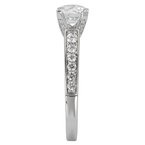 LaVie Peg Head Semi-Mount Diamond Ring 115144-100A