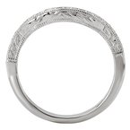 LaVie Curved Wedding Band 115170-100W