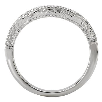 Curved Wedding Band 115170-100W