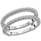 LaVie Diamond Wrap Wedding Ring with Guard 113929-WRAP